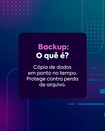 Equipe4Web, carrossel Backup e disaster recovery são coisas diferentes, tela 2