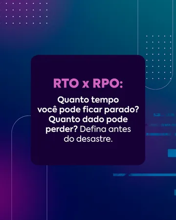 Equipe4Web, carrossel Backup e disaster recovery são coisas diferentes, tela 5