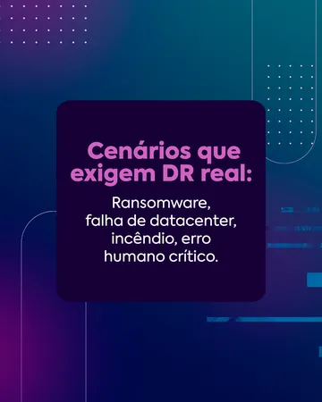 Equipe4Web, carrossel Backup e disaster recovery são coisas diferentes, tela 6