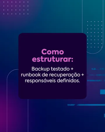 Equipe4Web, carrossel Backup e disaster recovery são coisas diferentes, tela 7