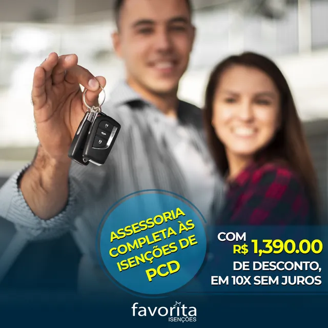 Arte para redes sociais da Favorita Veículos: Assessoria completa em 10x sem juros