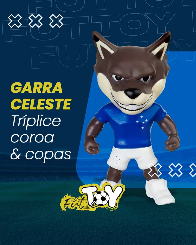 Arte para redes sociais da FutToy: Garra celeste
