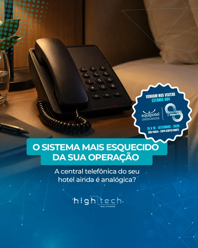 Arte para redes sociais da High Tech Solutions: O sistema mais esquecido da sua operação
