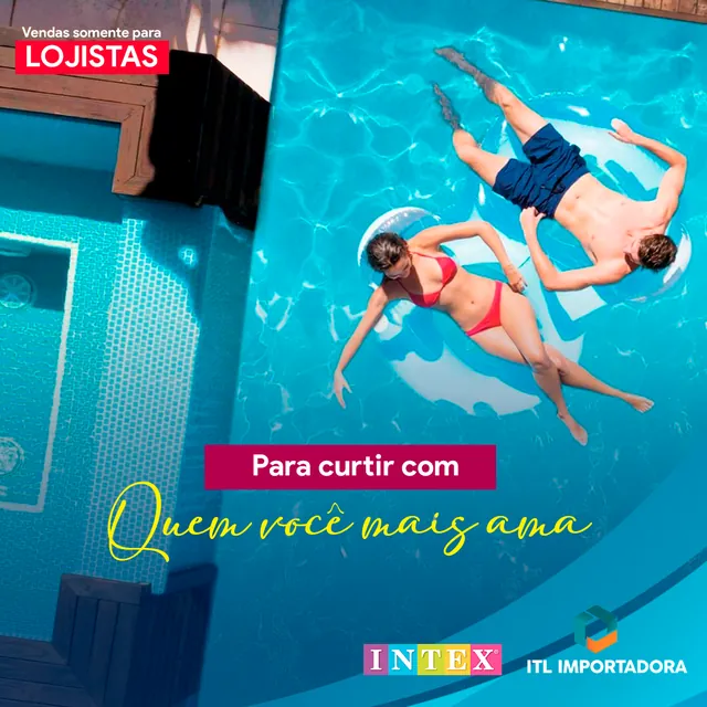 Arte para redes sociais da ITL Importadora: Lojistas: para curtir com quem você mais ama