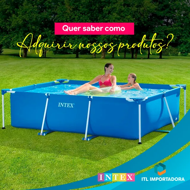 Arte para redes sociais da ITL Importadora: Quer saber como adquirir nossos produtos?