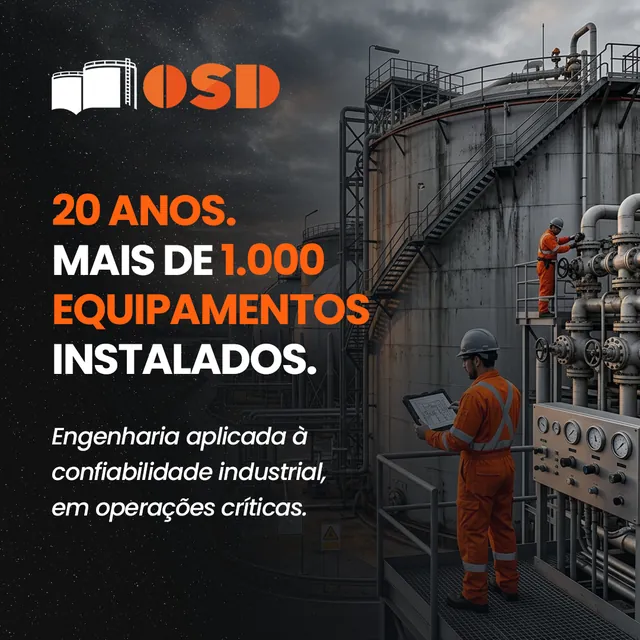 Arte da OSD Indústria: 20 anos e mais de 1.000 equipamentos instalados