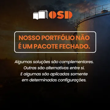 OSD Indústria, carrossel Não existe uma solução para todo tanque, tela 3