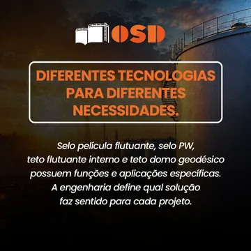 OSD Indústria, carrossel Não existe uma solução para todo tanque, tela 4