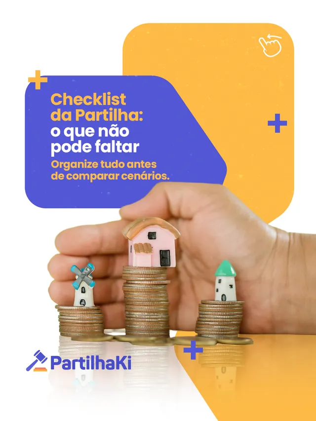Arte para redes sociais da PartilhaKi: Checklist da partilha