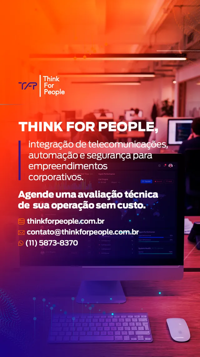 Arte da Think For People: Agende uma avaliação técnica